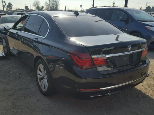 WBAYE4C55FD947536 - 2015 BMW 740 LI BLACK photo 3