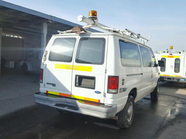 1FTJE34L8VHA94682 - 1997 FORD ECONOLINE WHITE photo 4