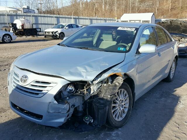 4T4BE46K59R075262 - 2009 TOYOTA CAMRY BASE BLUE photo 2