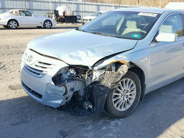 4T4BE46K59R075262 - 2009 TOYOTA CAMRY BASE BLUE photo 9