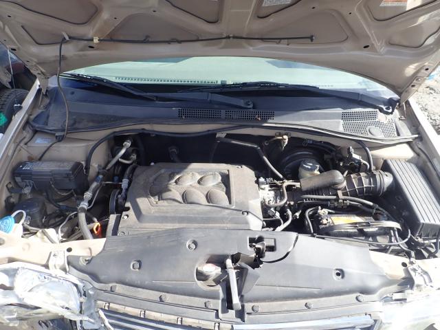 2HKRL18621H620561 - 2001 HONDA ODYSSEY EX GOLD photo 7