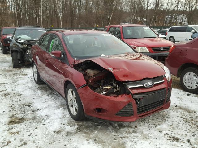 1FADP3F26DL317217 - 2013 FORD FOCUS SE RED photo 1