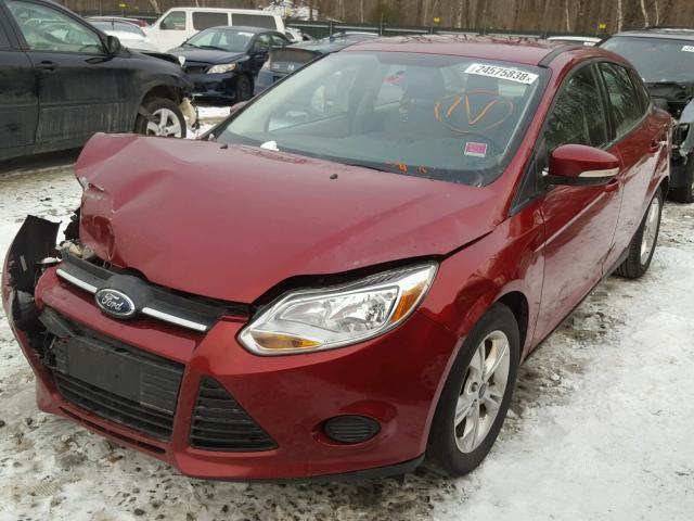 1FADP3F26DL317217 - 2013 FORD FOCUS SE RED photo 2