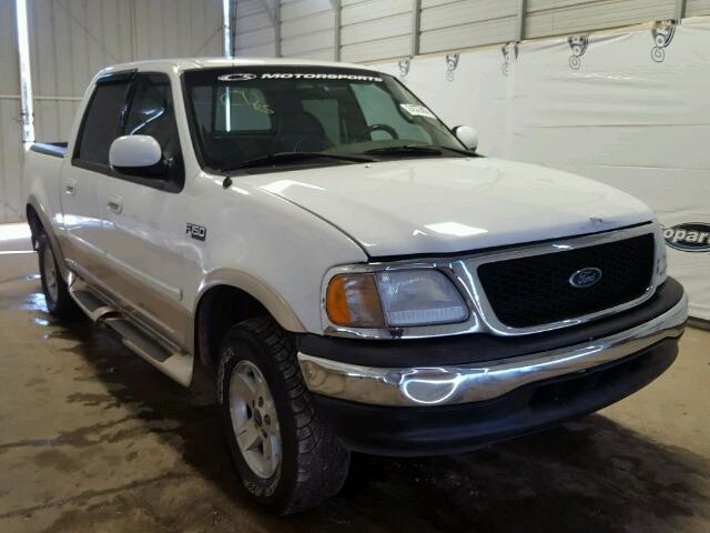 1FTRW08L21KD63703 - 2001 FORD F150 SUPER WHITE photo 1