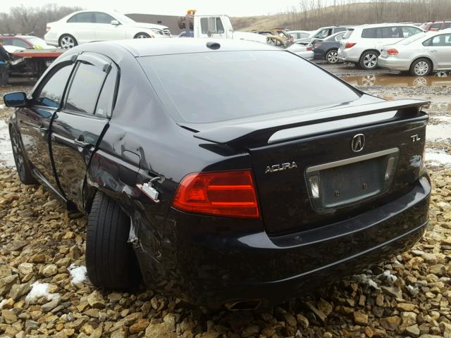 19UUA66234A028967 - 2004 ACURA TL BLACK photo 3