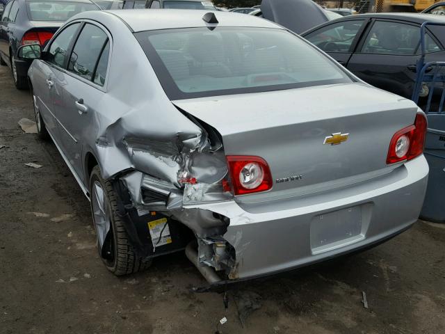 1G1ZB5E08CF373059 - 2012 CHEVROLET MALIBU LS ვერცხლისფერი ფოტო 3