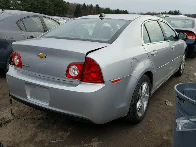1G1ZB5E08CF373059 - 2012 CHEVROLET MALIBU LS ვერცხლისფერი ფოტო 4