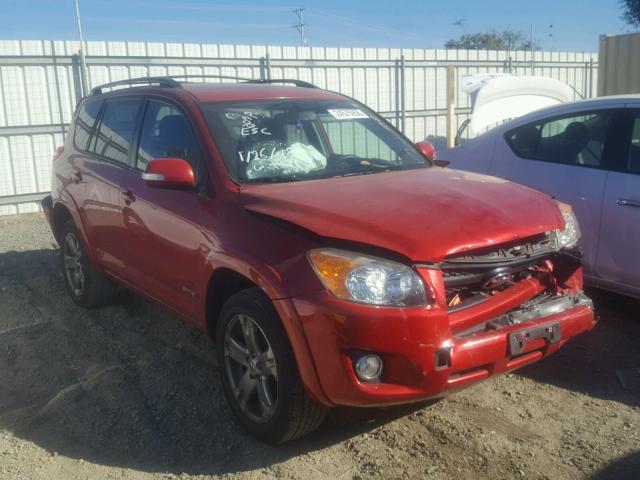 JTMWF4DV6A5028878 - 2010 TOYOTA RAV4 SPORT RED photo 1