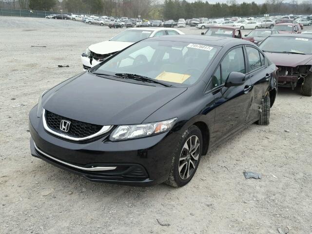19XFB2F82DE074238 - 2013 HONDA CIVIC EX Qara foto 2