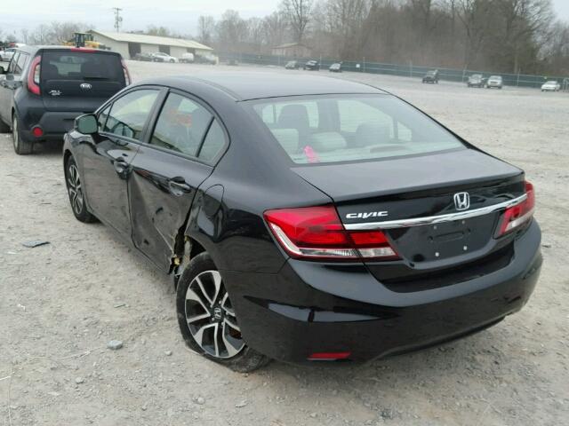 19XFB2F82DE074238 - 2013 HONDA CIVIC EX Qara foto 3