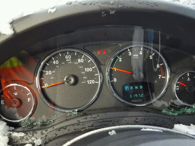 1C4PJMAKXCW198252 - 2012 JEEP LIBERTY SP BLUE photo 8