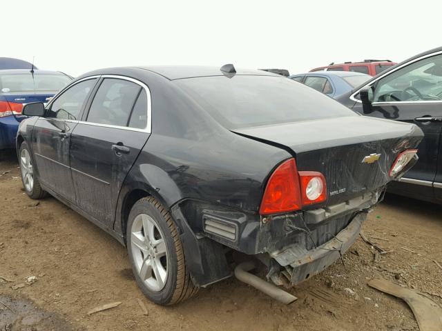 1G1ZB5E02CF247912 - 2012 CHEVROLET MALIBU LS შავი ფოტო 3