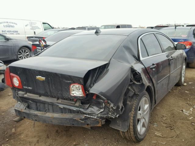 1G1ZB5E02CF247912 - 2012 CHEVROLET MALIBU LS შავი ფოტო 4