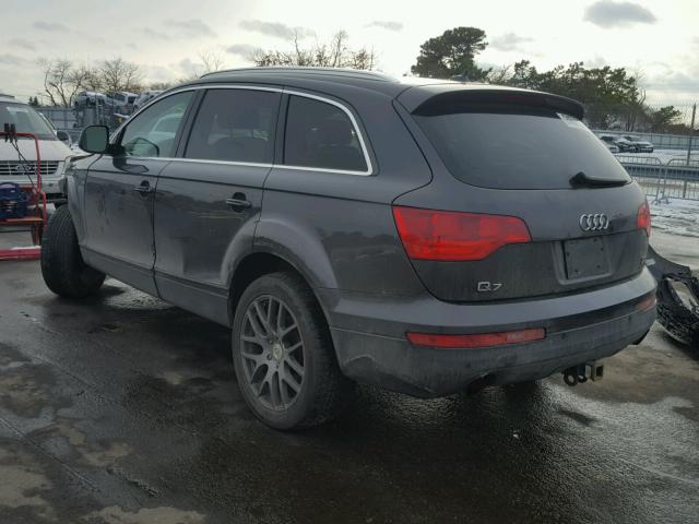 WA1AY74L79D015203 - 2009 AUDI Q7 3.6 QUA GRAY photo 3