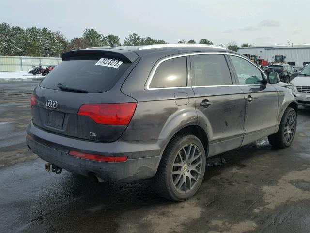 WA1AY74L79D015203 - 2009 AUDI Q7 3.6 QUA GRAY photo 4