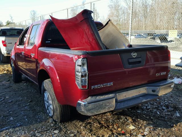 1N6AD0EV1GN797527 - 2016 NISSAN FRONTIER S RED photo 3