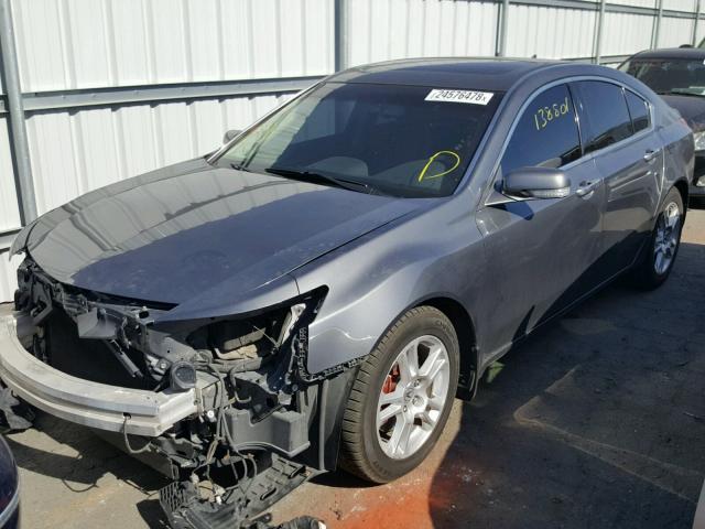 19UUA865X9A021091 - 2009 ACURA TL CHARCOAL photo 2