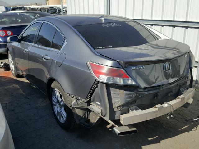 19UUA865X9A021091 - 2009 ACURA TL CHARCOAL photo 3