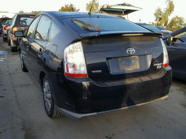 JTDKB20U187748065 - 2008 TOYOTA PRIUS BLACK photo 3