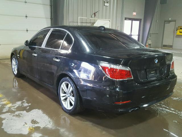 WBANV13519C152642 - 2009 BMW 528 XI Սև լուսանկար 3