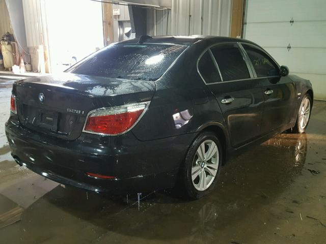 WBANV13519C152642 - 2009 BMW 528 XI Սև լուսանկար 4