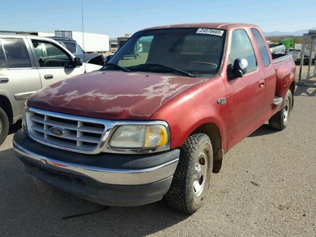1FTZX0721XKA63682 - 1999 FORD F150 RED photo 2