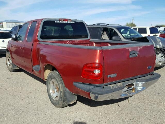 1FTZX0721XKA63682 - 1999 FORD F150 RED photo 3