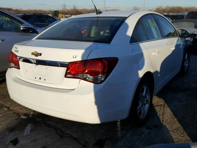 1G1PC5SB3E7382582 - 2014 CHEVROLET CRUZE LT WHITE photo 4