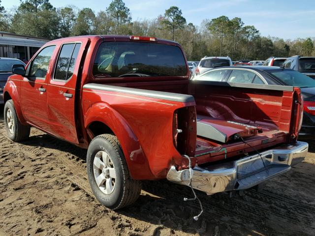 1N6AD0ER1DN720221 - 2013 NISSAN FRONTIER S RED photo 3