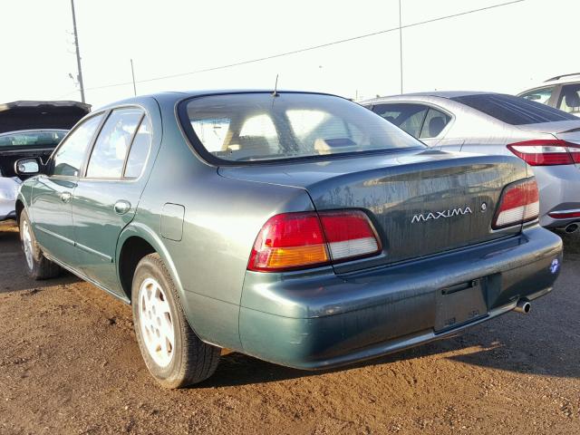 JN1CA21A6WT303274 - 1998 NISSAN MAXIMA GLE GREEN photo 3