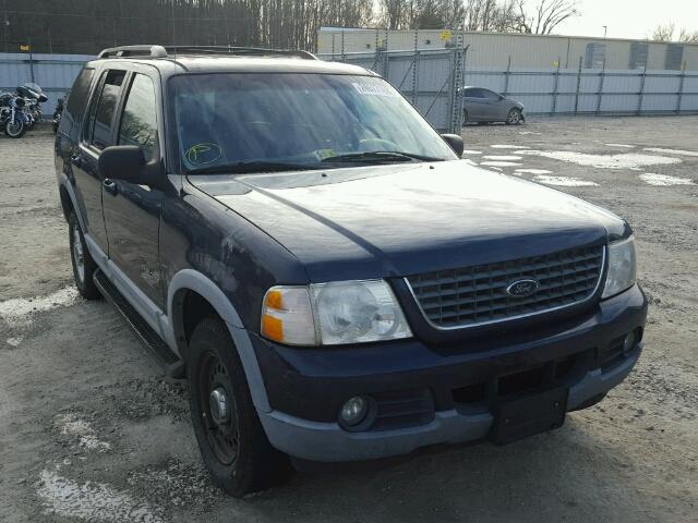 1FMDU73E42UC48345 - 2002 FORD EXPLORER X BLUE photo 1