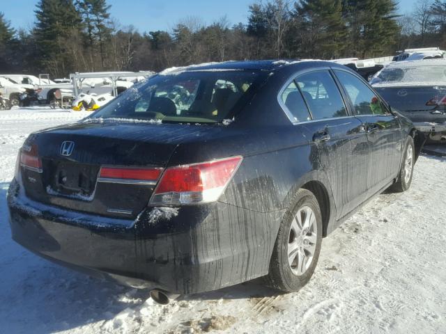 1HGCP2F64BA144987 - 2011 HONDA ACCORD SE BLACK photo 4