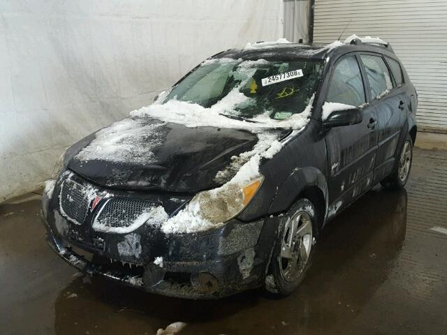 5Y2SL63835Z420939 - 2005 PONTIAC VIBE BLACK photo 2