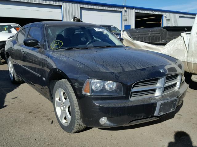 2B3CK3CV9AH151210 - 2010 DODGE CHARGER SX BLACK photo 1