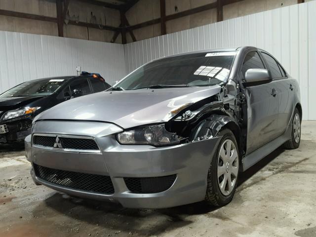 JA32U2FU3DU011901 - 2013 MITSUBISHI LANCER ES/ GRAY photo 2