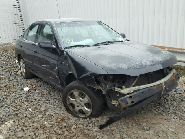 3N1CB51D84L848421 - 2004 NISSAN SENTRA 1.8 BLACK photo 1