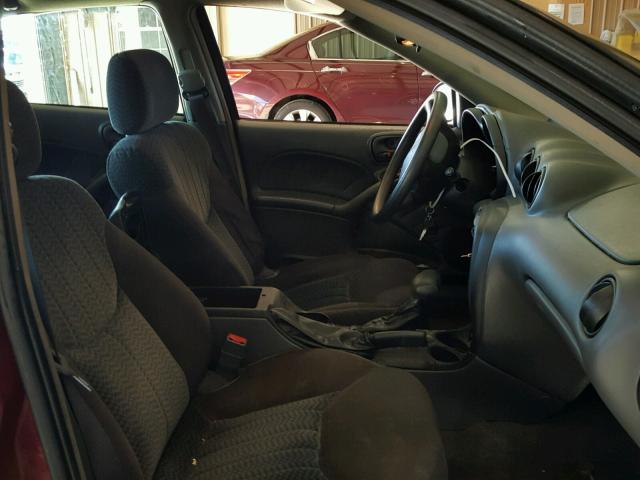 1G2NE52F75M125135 - 2005 PONTIAC GRAND AM S ბურგუნდია ფოტო 5