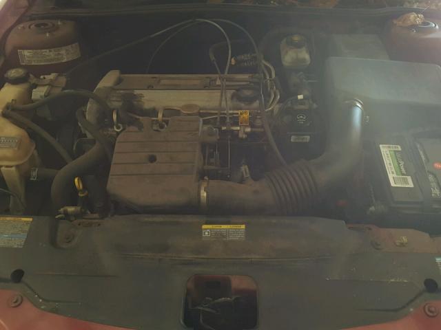 1G2NE52F75M125135 - 2005 PONTIAC GRAND AM S ბურგუნდია ფოტო 7