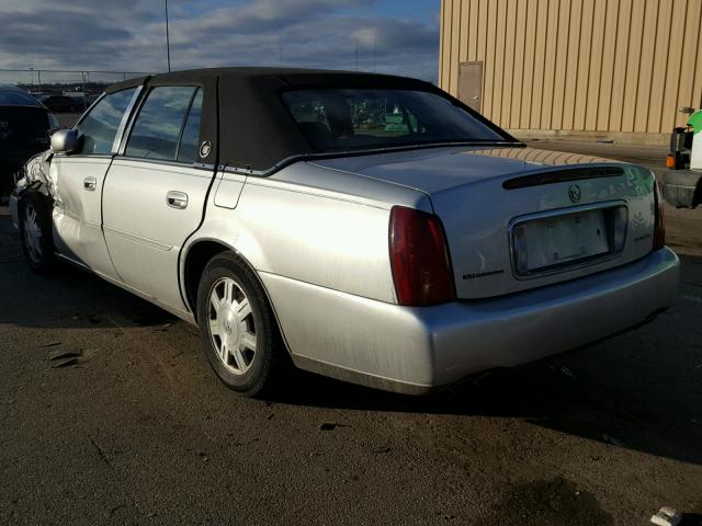 1G6KD54Y03U244886 - 2003 CADILLAC DEVILLE SILVER photo 3