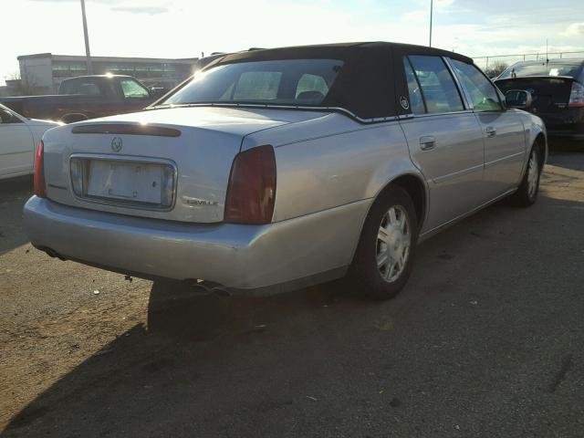 1G6KD54Y03U244886 - 2003 CADILLAC DEVILLE SILVER photo 4