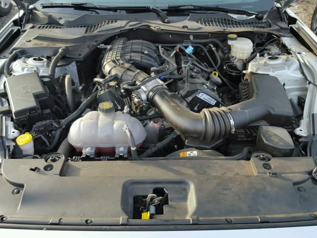 1FA6P8AM4H5270262 - 2017 FORD MUSTANG SILVER photo 7