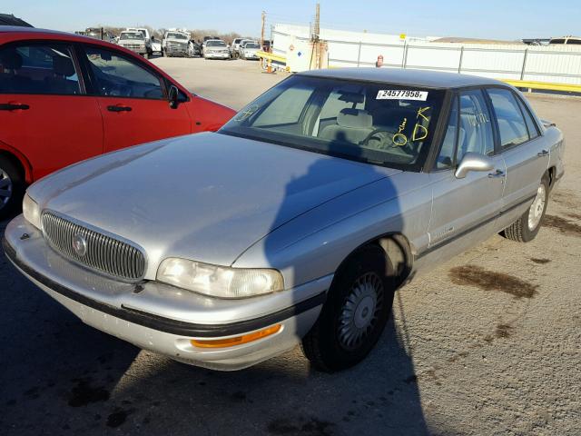 1G4HP52K2XH436124 - 1999 BUICK LESABRE CU SILVER photo 2