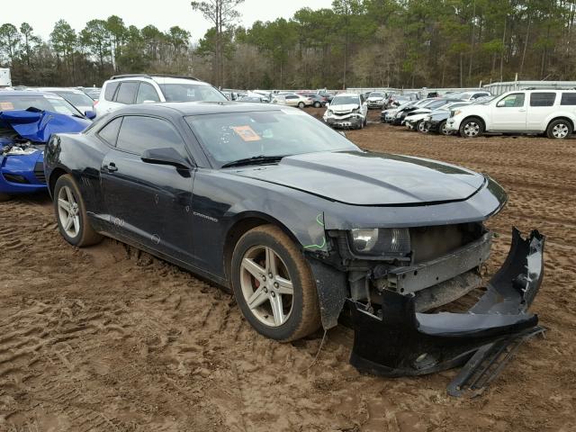 2G1FB1EV5A9214643 - 2010 CHEVROLET CAMARO LT BLACK photo 1