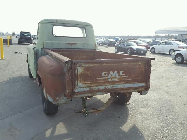 3E560003742 - 1956 CHEVROLET CK10 GREEN photo 3