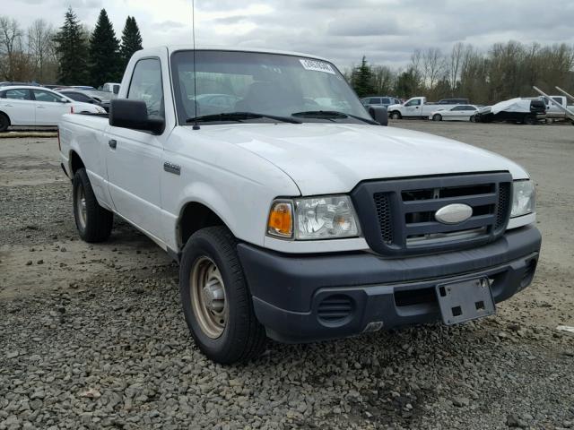 1FTYR10D89PA31437 - 2009 FORD RANGER WHITE photo 1