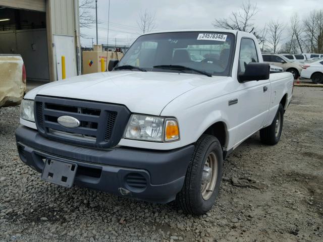 1FTYR10D89PA31437 - 2009 FORD RANGER WHITE photo 2