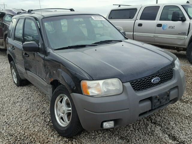 1FMYU02101KE80104 - 2001 FORD ESCAPE XLS BLACK photo 1