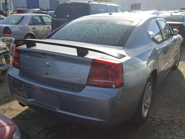 2B3KA53H36H280247 - 2006 DODGE CHARGER R/ SILVER photo 4