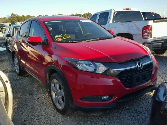 3CZRU5H59GM733044 - 2016 HONDA HR-V EX RED photo 1