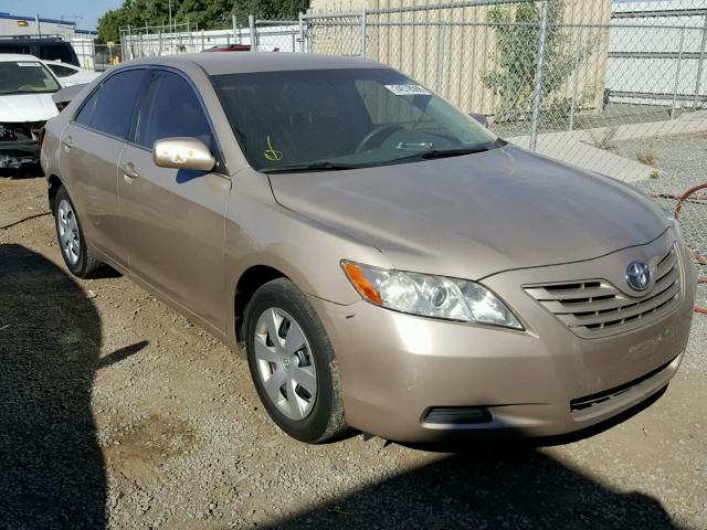 4T4BE46K69R124470 - 2009 TOYOTA CAMRY BASE GOLD photo 1